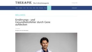 therapie-online.de – Ernährungs- und Gesundheitsfehler durch Gene aufdecken