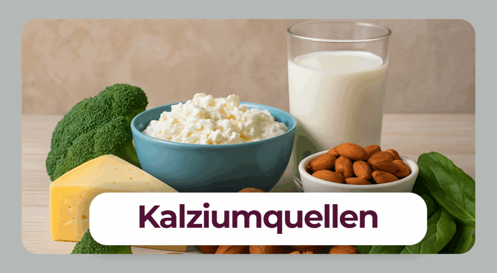 Lebensmittel mit viel Kalzium