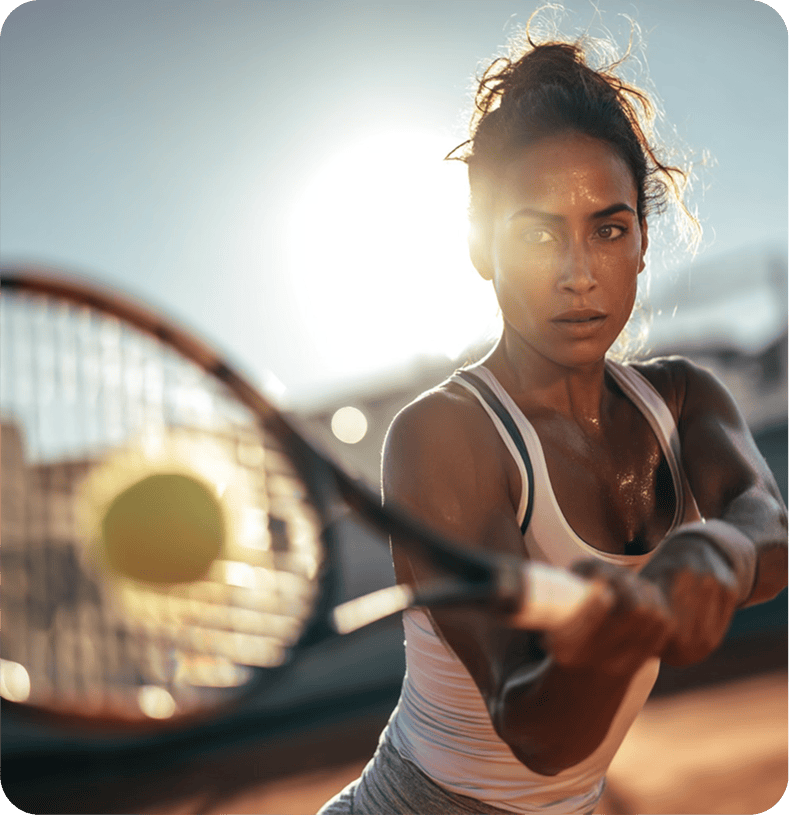 Tennisspielerin
